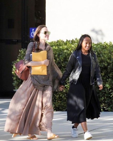 Zahara Marley Jolie-Pitt is the second child Angelina Jolie adopted.